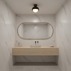 Elvoro Travertine Ceiling Lamp — product view 7
