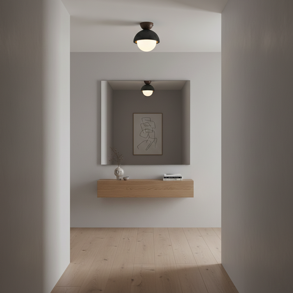 Elvoro Travertine Ceiling Lamp — product view 12