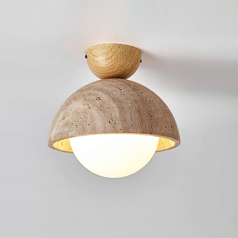 Orella Travertine Ceiling Lamp — product view 12