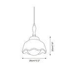 Sienna Glass Pendant Lamp — product view 7