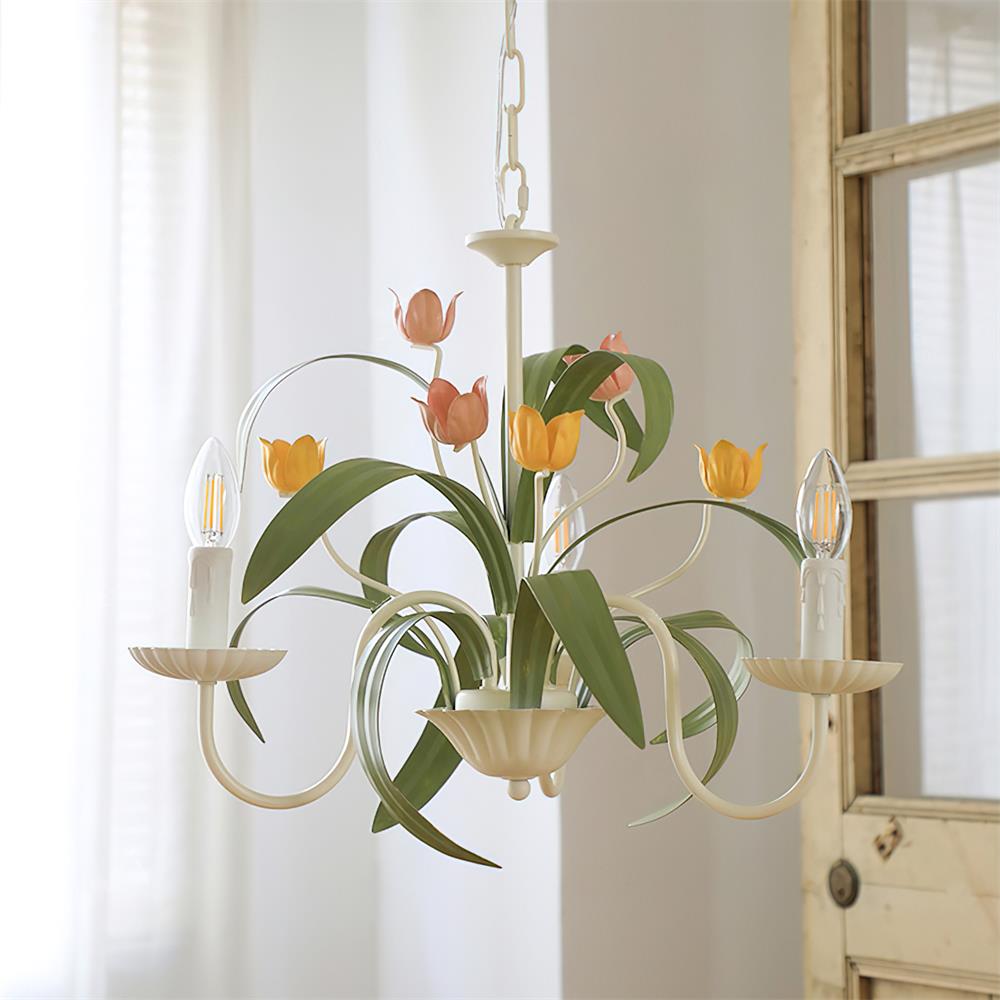 Springeau Metal Chandelier — product view 11