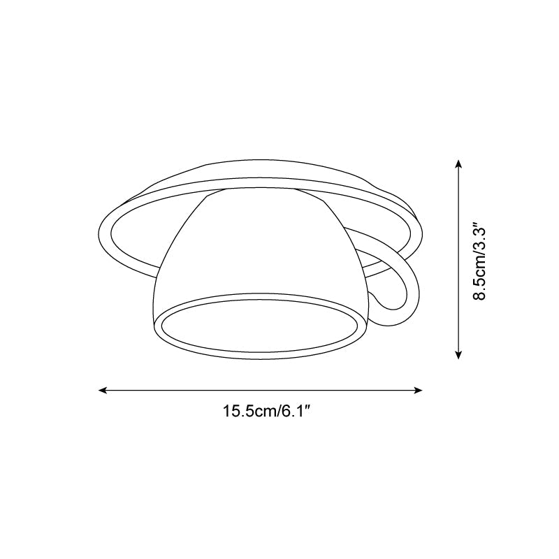 Teacup Ceiling Lamp — product view 5