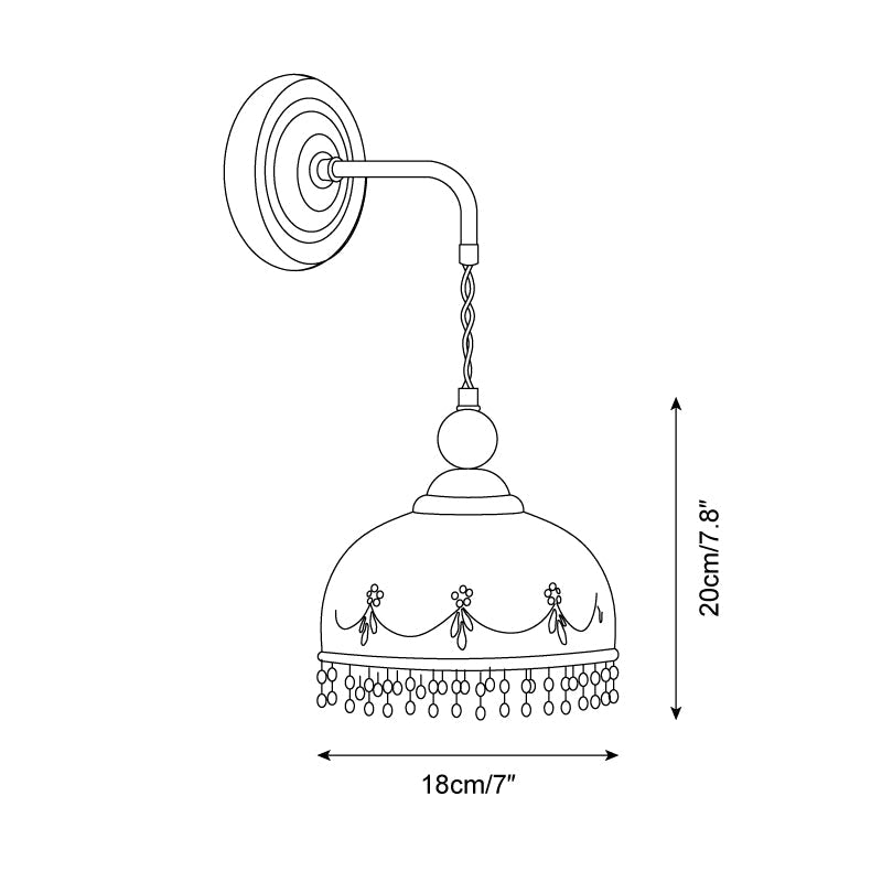 Noemi Wood Wall Lamp — product view 6