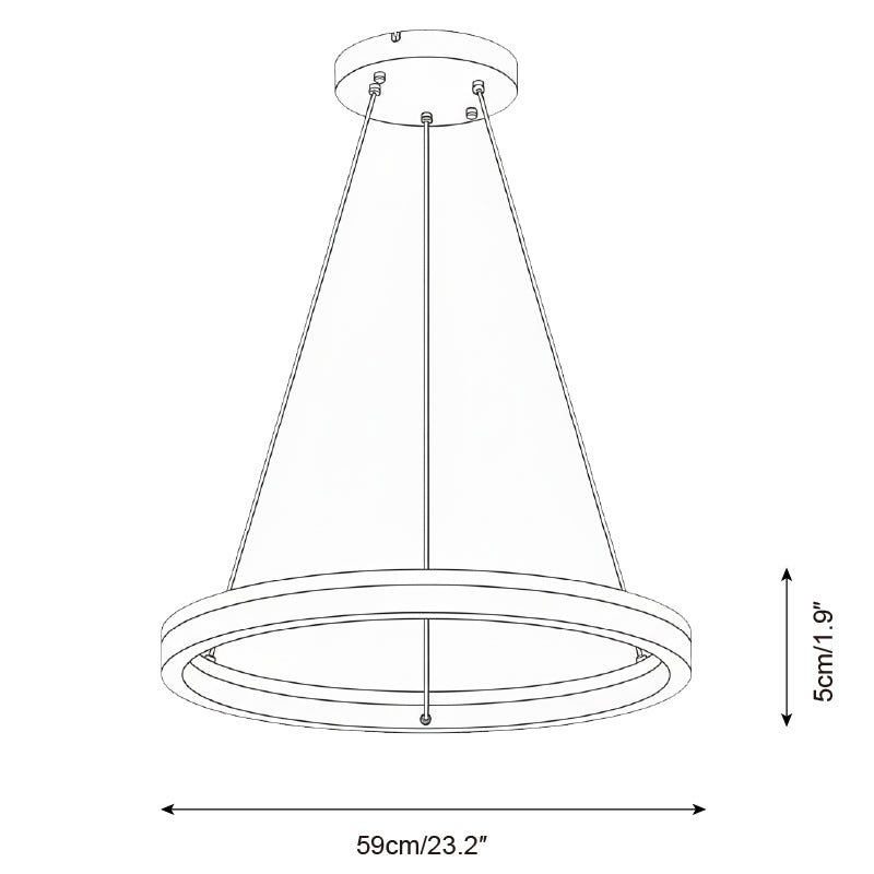 Solaro Travertine Chandelier — product view 9