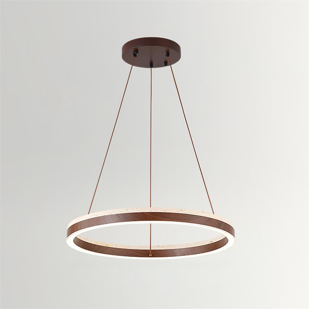 Solaro Travertine Chandelier — product view 30