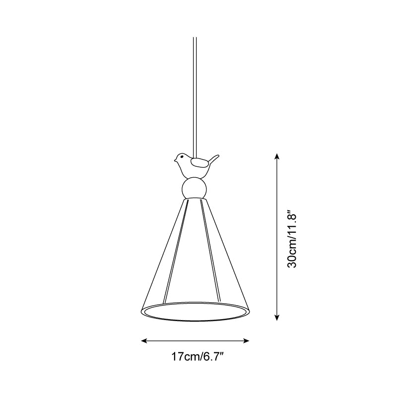 Tweetie Metal Pendant Lamp — product view 5