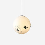Luna Flutter Metal Pendant Lamp — product view 1