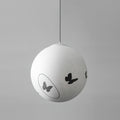 Luna Flutter Metal Pendant Lamp — product view 2