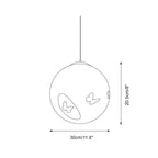 Luna Flutter Metal Pendant Lamp — product view 6