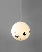 Luna Flutter Metal Pendant Lamp — product view 14