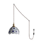 Suka Floral Plug In Glass Pendant Lamp — product view 17