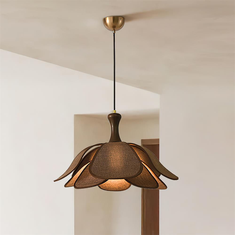 Petalia Wood Pendant Lamp — product view 7