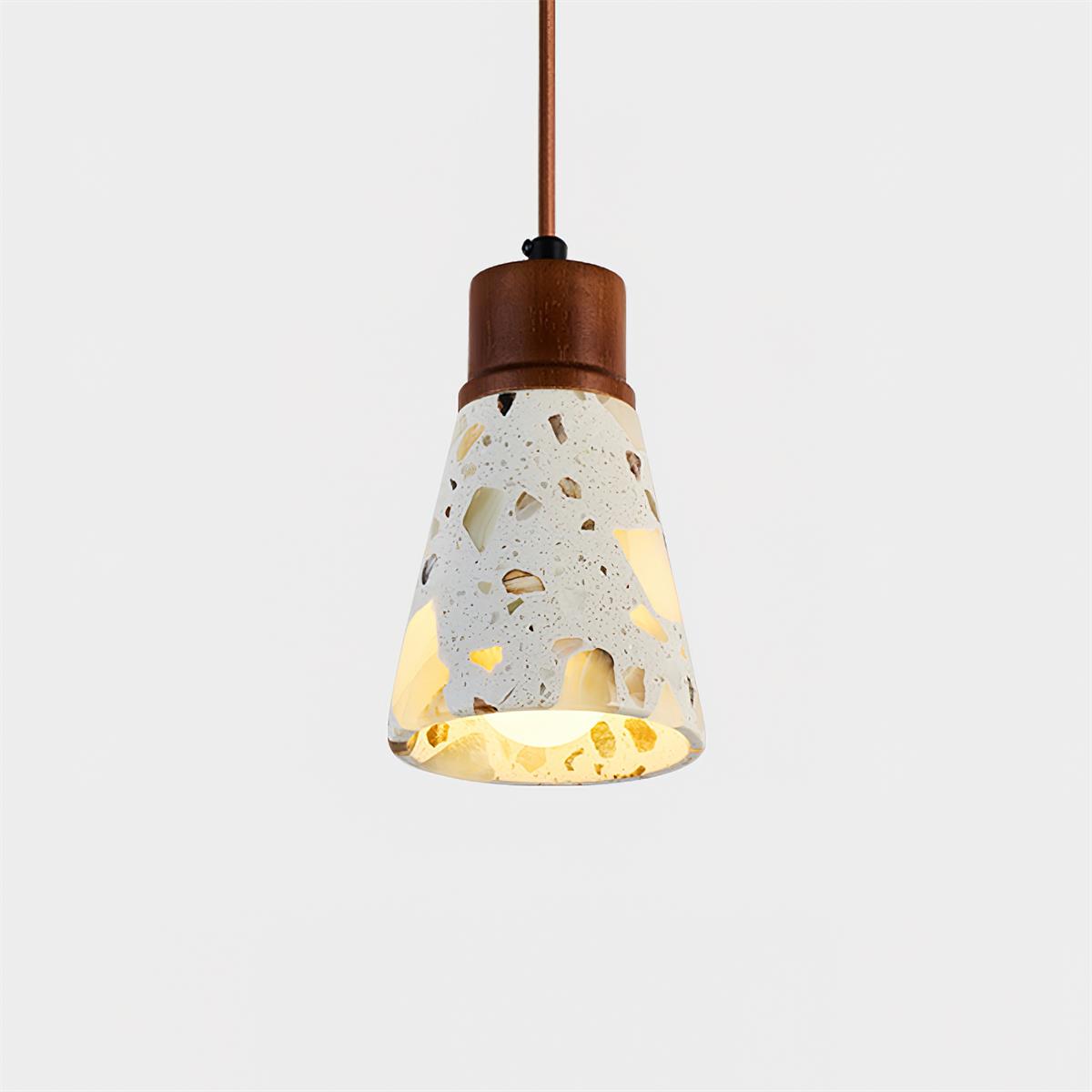Tressa Wood Pendant Lamp — product view 2