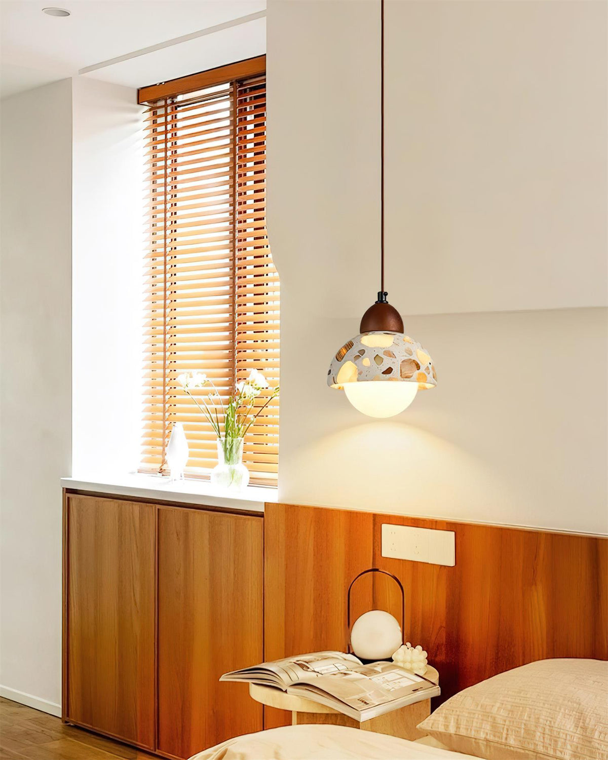 Tressa Wood Pendant Lamp — product view 10