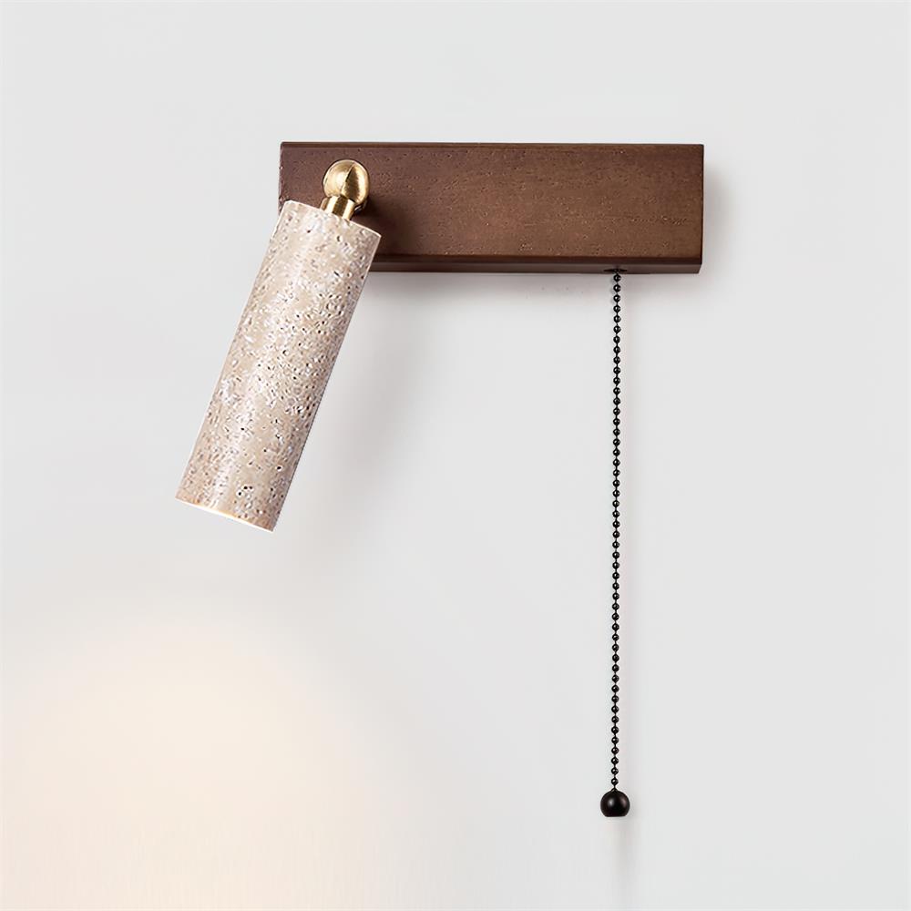 Lavaire Travertine Wall Lamp — product view 2