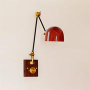 Walnut Color & Red