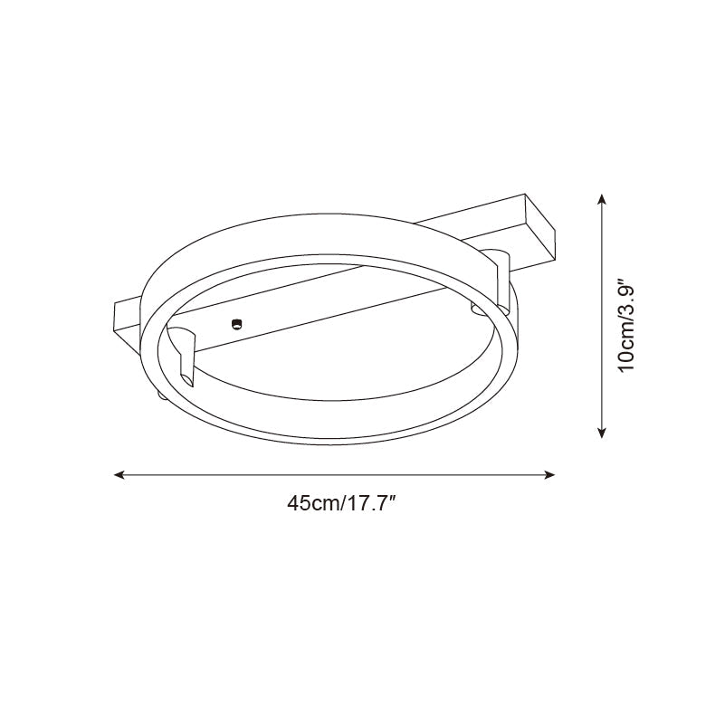 Ravelo Travertine Ceiling Lamp — product view 6