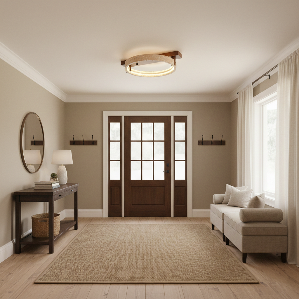 Ravelo Travertine Ceiling Lamp — product view 15
