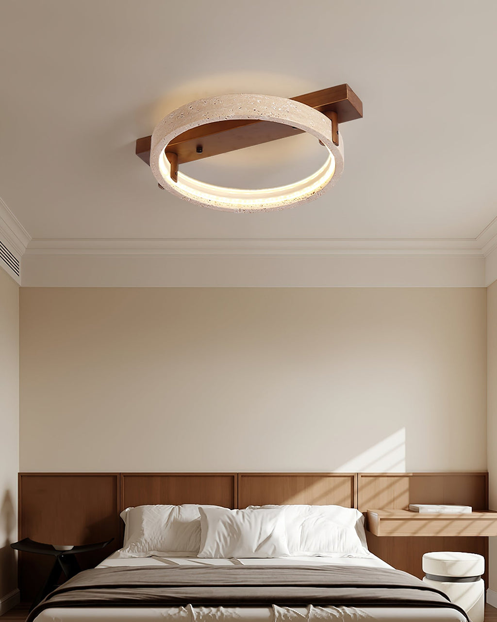 Ravelo Travertine Ceiling Lamp — product view 17
