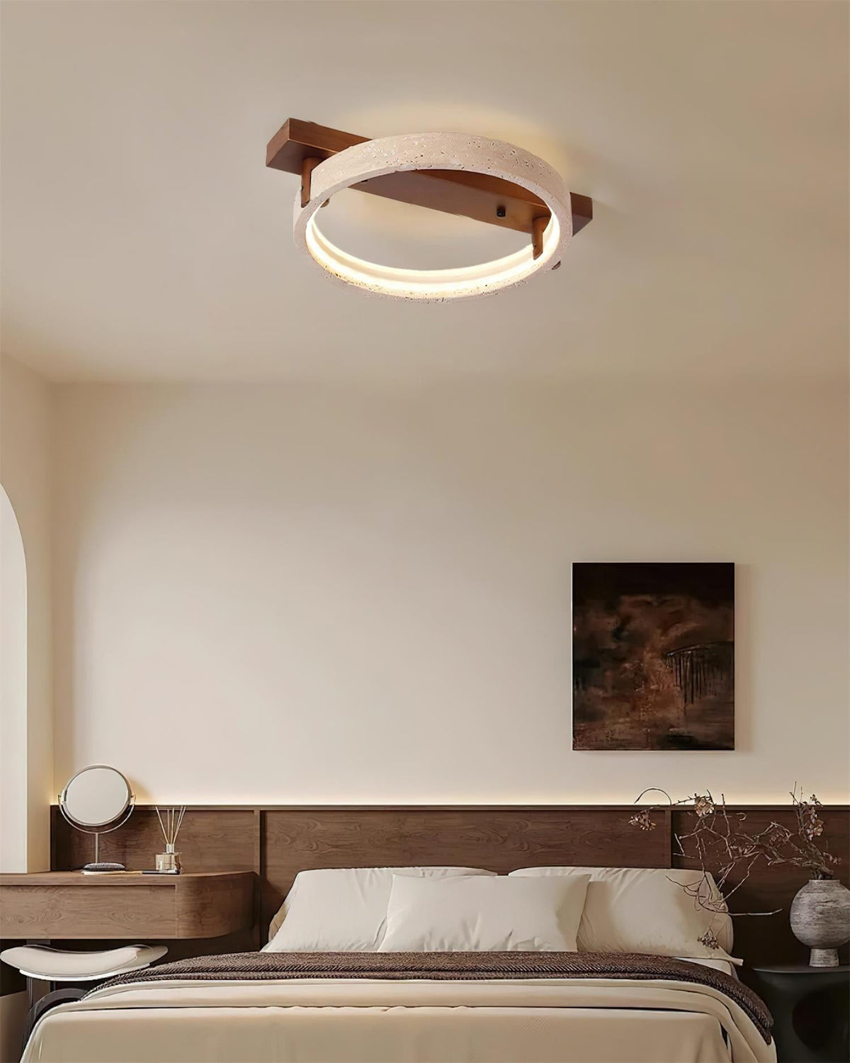 Ravelo Travertine Ceiling Lamp — product view 22