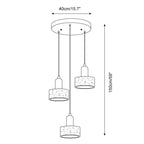 Trovina Travertine Pendant Lamp — product view 9