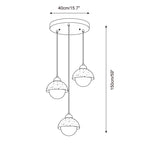 Trovina Travertine Pendant Lamp — product view 10