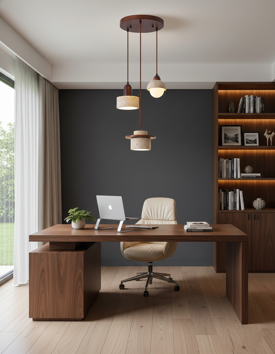 Trovina Travertine Pendant Lamp — product view 17