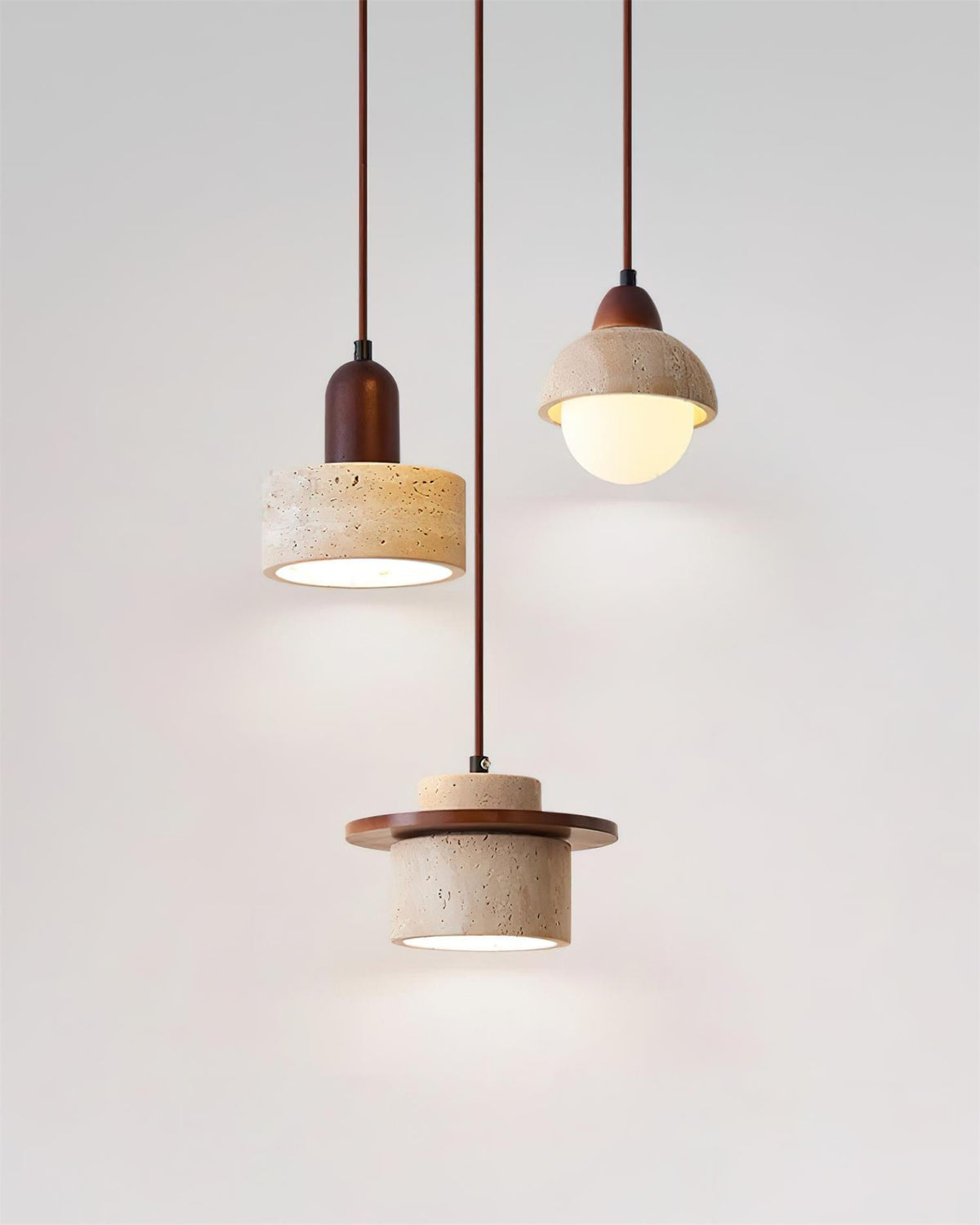 Trovina Travertine Pendant Lamp — product view 20