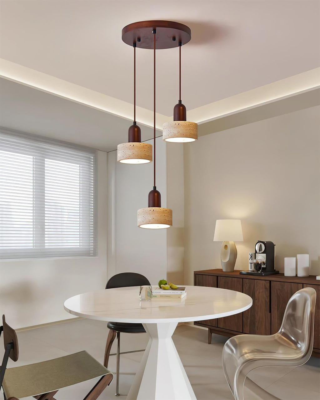 Trovina Travertine Pendant Lamp — product view 21