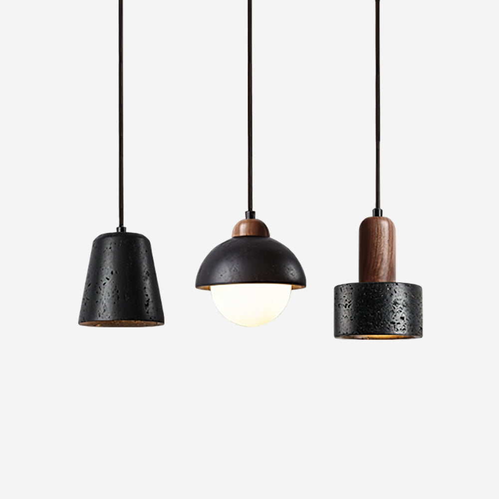 Marnox Travertine Pendant Lamp — product view 1