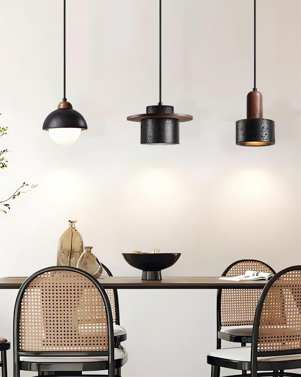 Marnox Travertine Pendant Lamp — product view 2
