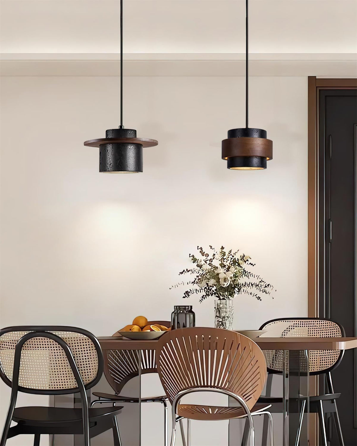 Marnox Travertine Pendant Lamp — product view 4