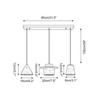 Marnox Travertine Pendant Lamp — product view 7