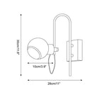 Nova Dot Glass Wall Lamp — product view 5