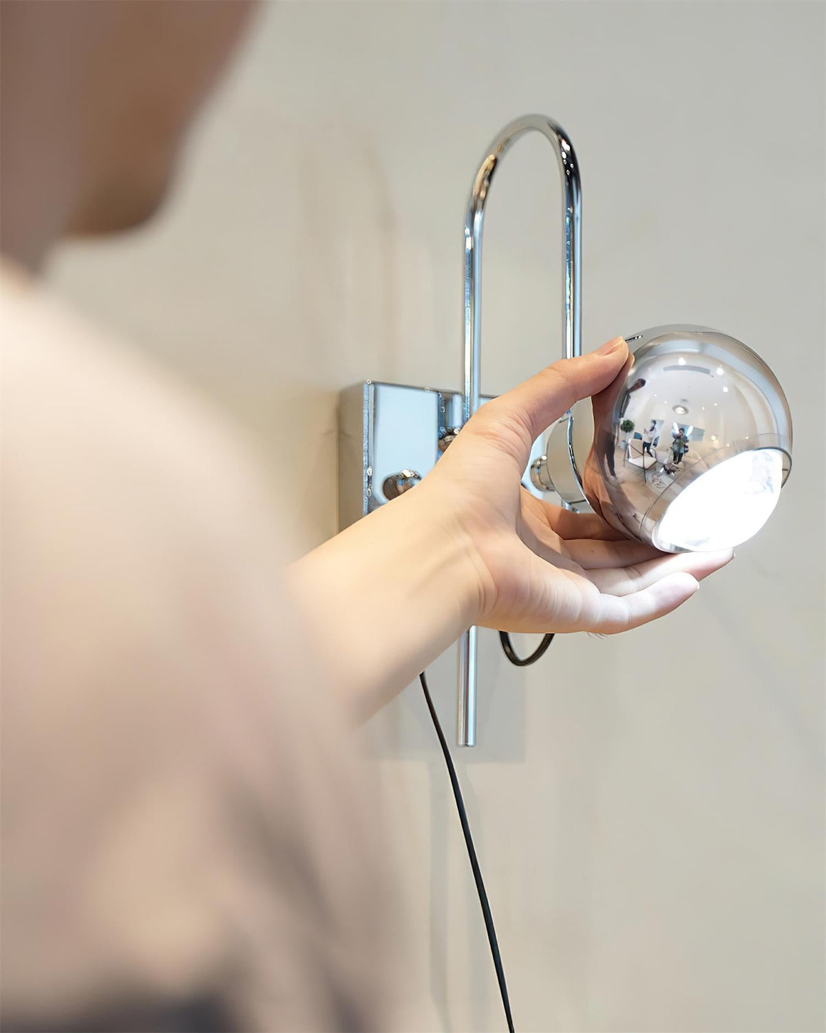 Nova Dot Glass Wall Lamp — product view 6