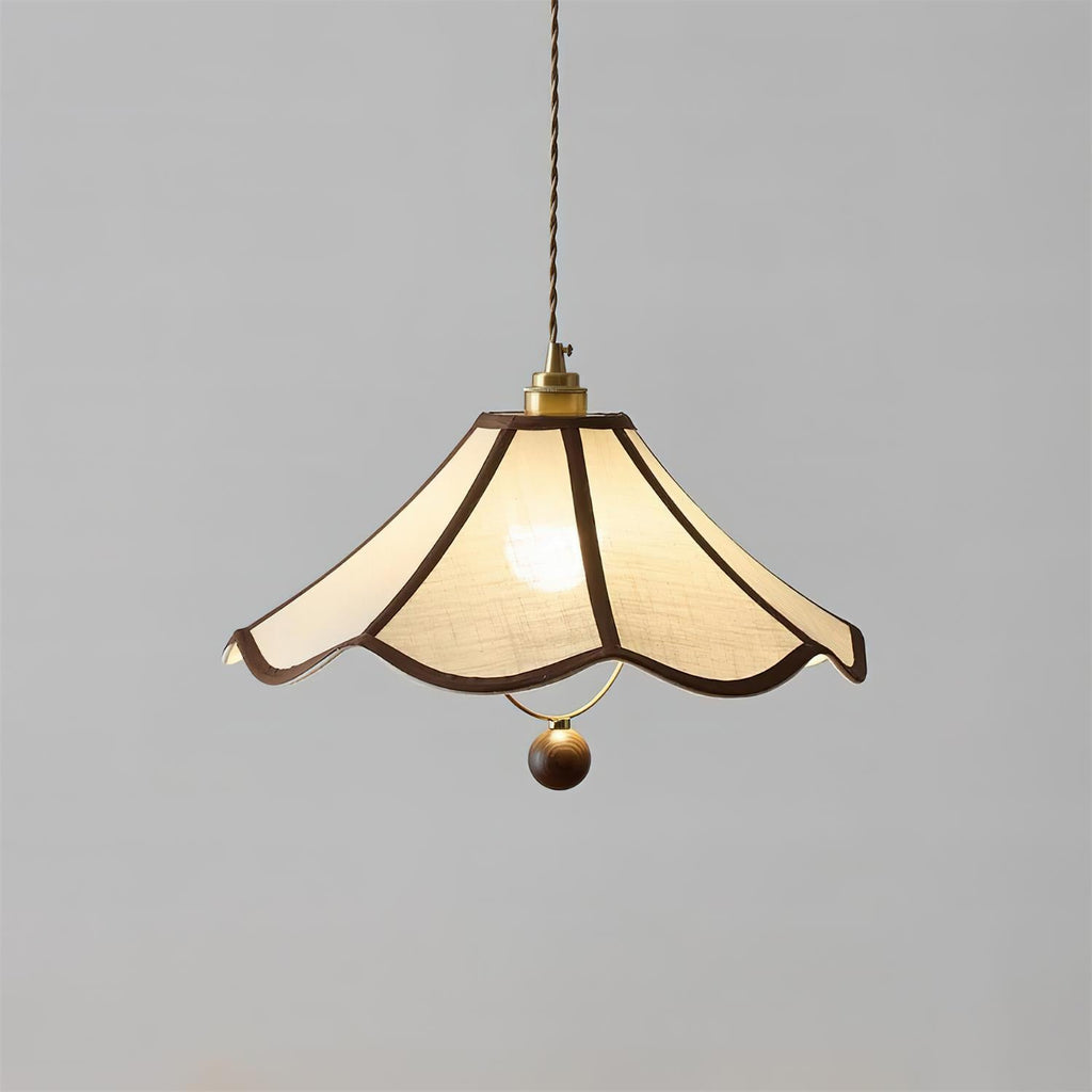Petalora Wood Pendant Lamp — product view 3