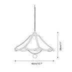 Petalora Wood Pendant Lamp — product view 5