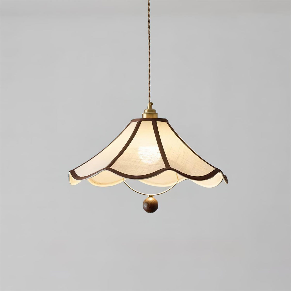 Petalora Wood Pendant Lamp — product view 7
