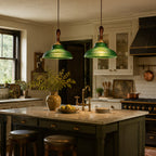 Green Nolyn Glass Pendant Lamp — product view 10