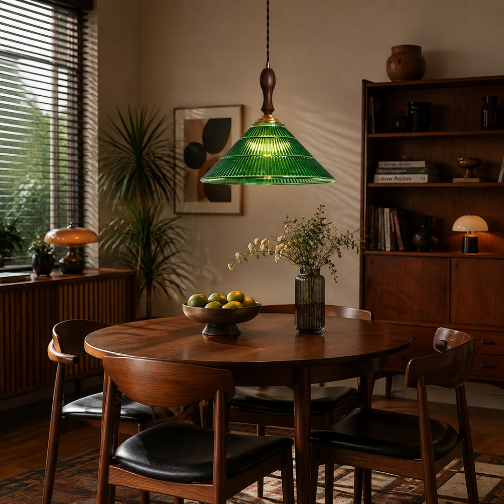 Green Nolyn Glass Pendant Lamp — product view 12