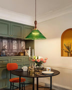Green Nolyn Glass Pendant Lamp — product view 15