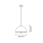 Doria Wood Pendant Lamp — product view 7