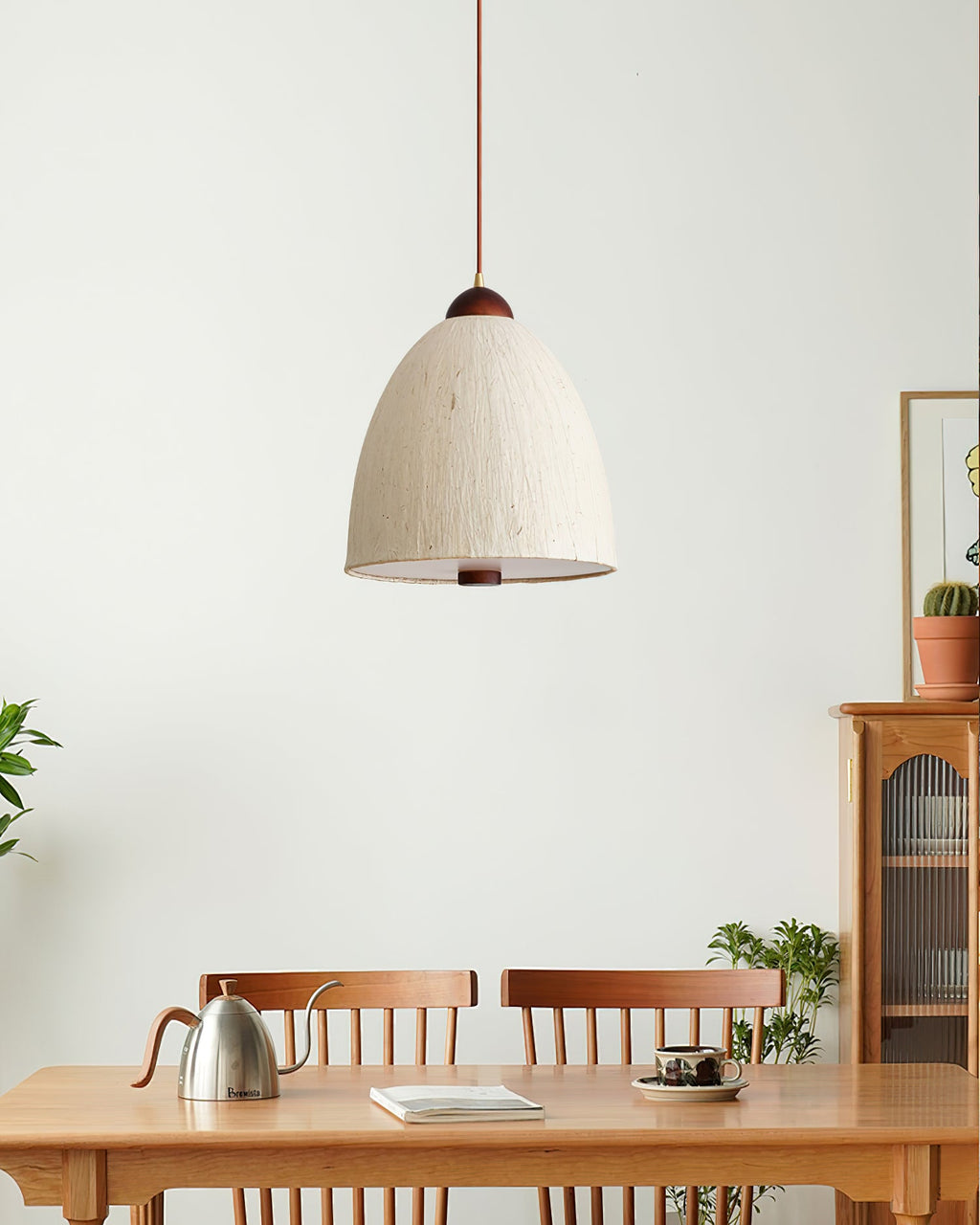 Doria Wood Pendant Lamp — product view 9