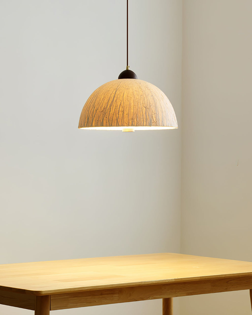 Doria Wood Pendant Lamp — product view 13