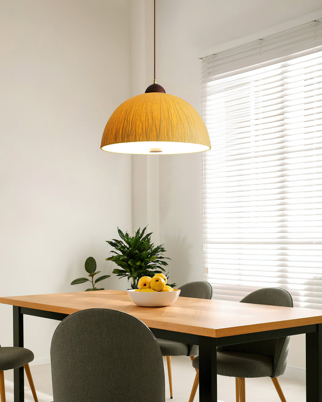 Doria Wood Pendant Lamp — product view 16