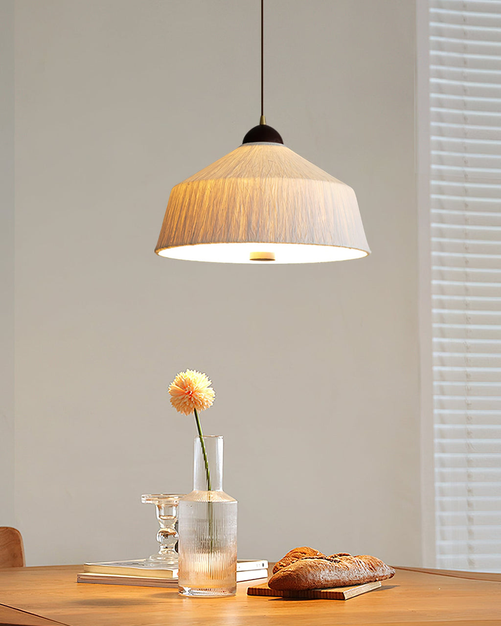 Doria Wood Pendant Lamp — product view 17