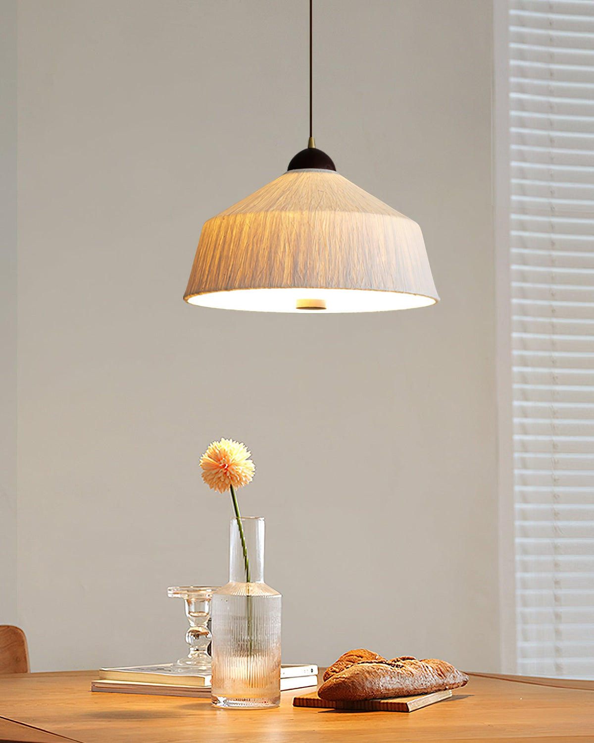 Doria Wood Pendant Lamp — product view 17