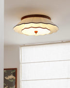 Ravelle Wood Ceiling Lamp — product view 3