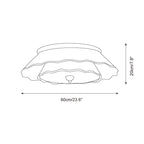Ravelle Wood Ceiling Lamp — product view 6