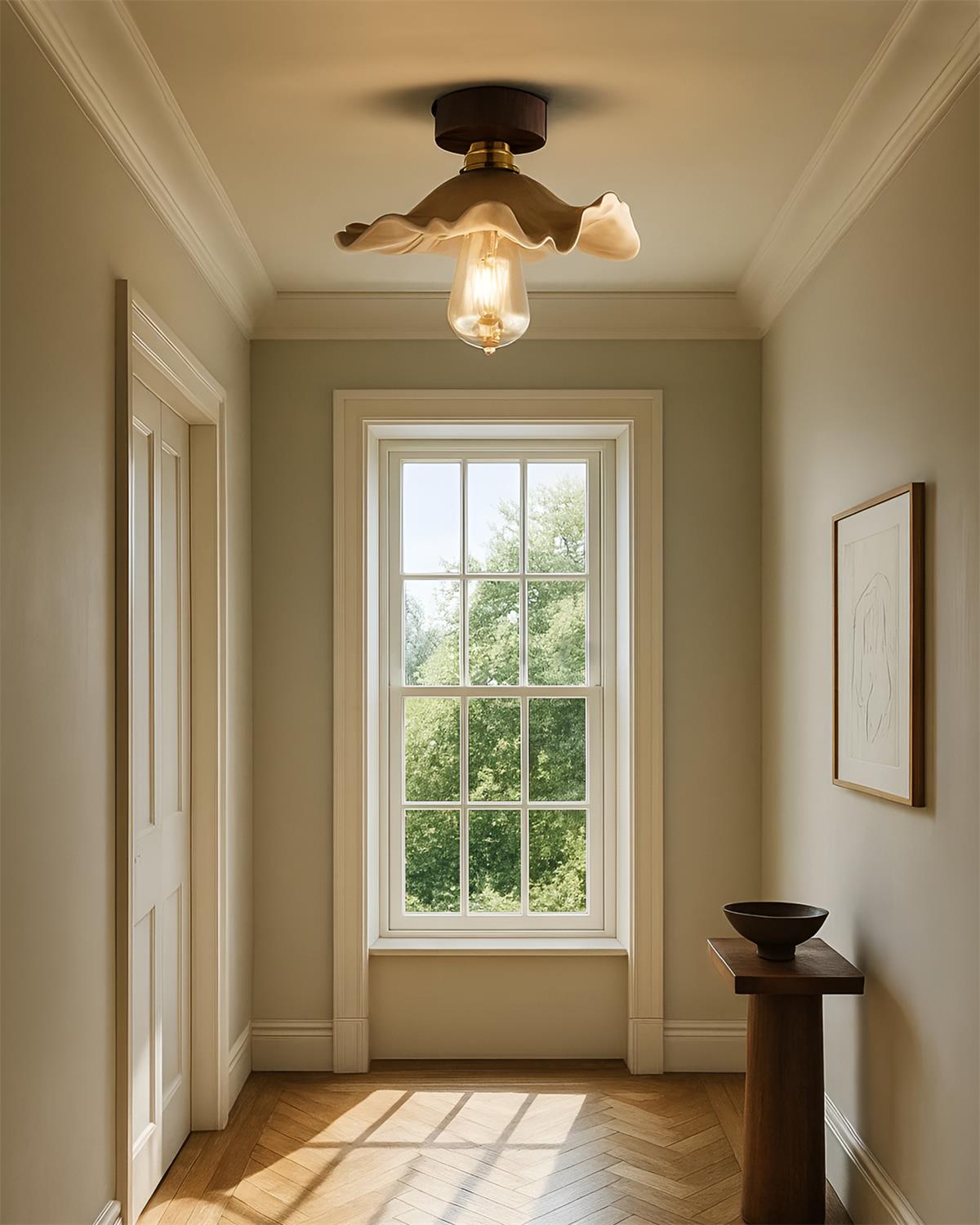 Liora Wood Ceiling Lamp — product view 4